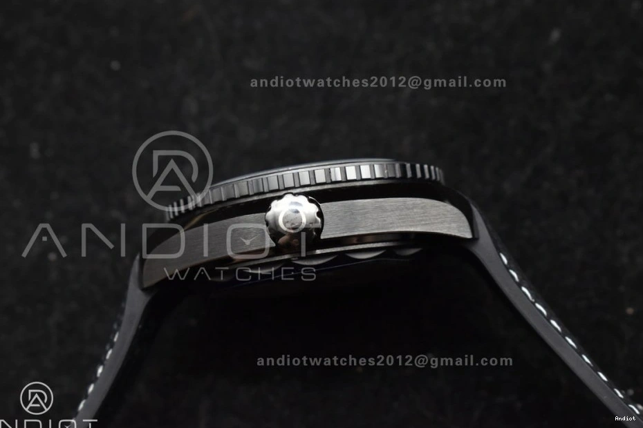 on Nylon Edition A8906 Ocean Real VSF Black Best Strap Clone Super 45.5mm Planet Black Ceramic 1:1 Deep 0108